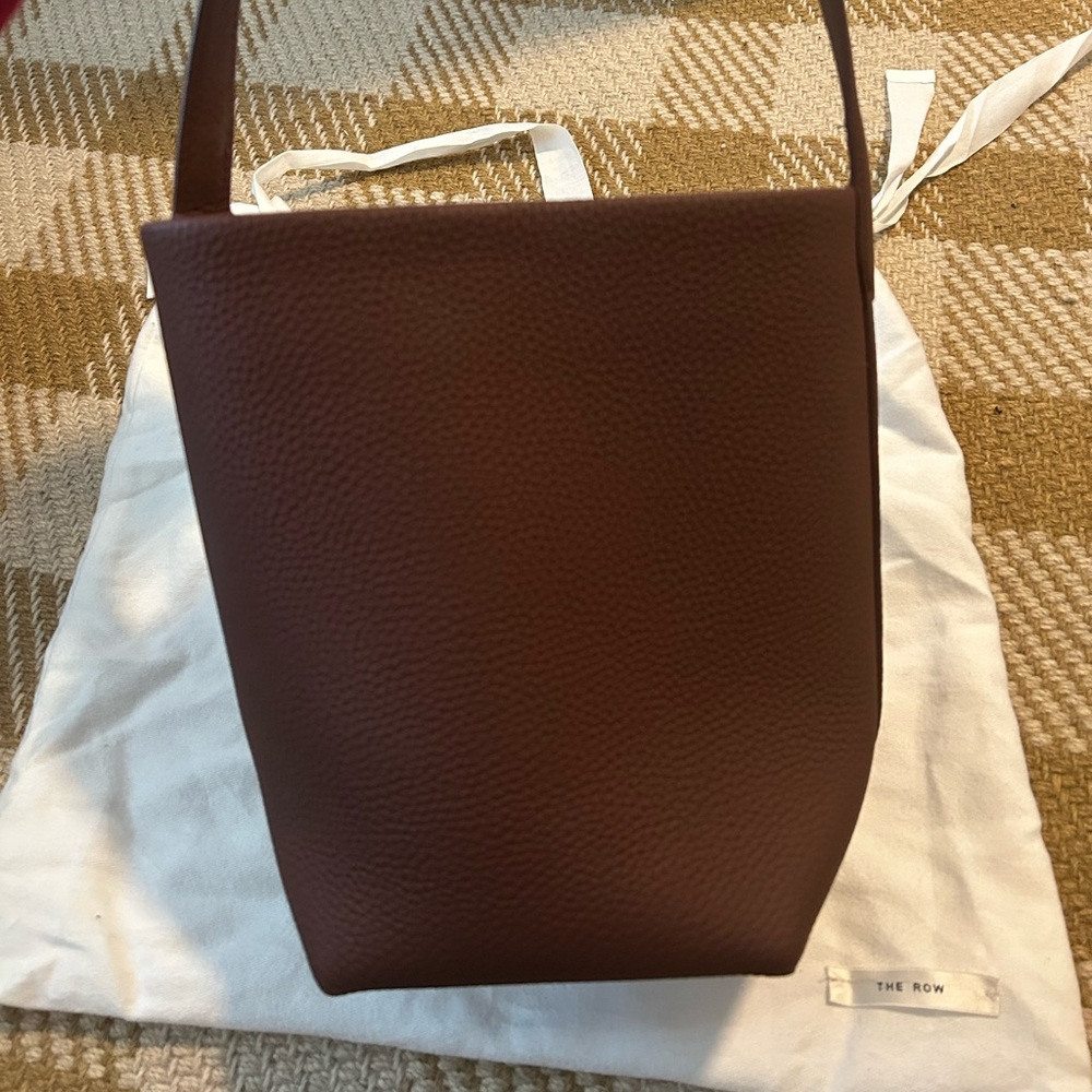 The Row Small N/S Park Tote Cognac
